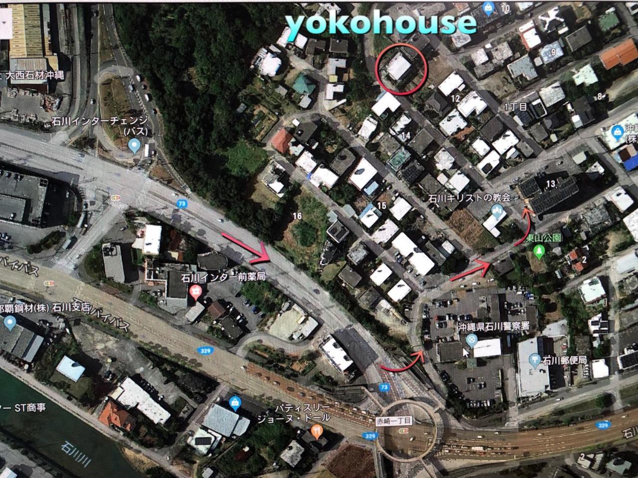 Yoko House Hotel Uruma Bagian luar foto